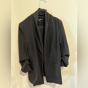 Women’s black blazer